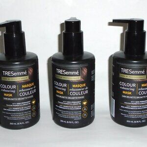 TRESemme Colour Enhancing Mask Dark Brunette *3 Pack* 200ml/6.76oz Each NEW